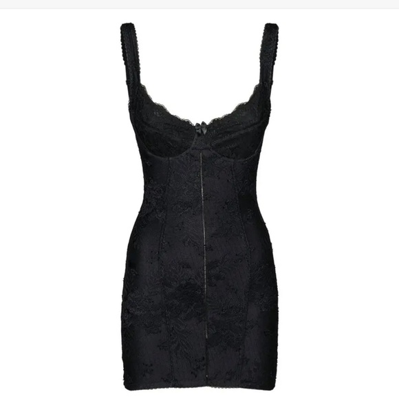 Balenciaga Lace Mini Corset Dress-SEEN ON DUA LIPA - Picture 6 of 16